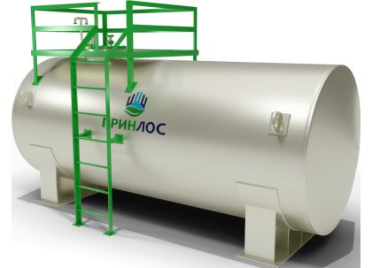 ГРИНЛОС Емкость стальная 40 м3 горизонтальная наземная