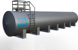 Емкость Резервуар горизонтальный стальной наземный РГСН-200м3