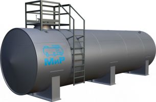Емкость Резервуар горизонтальный стальной наземный РГСН-75