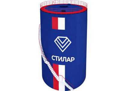 Цельносварной резервуар РВС 10 м