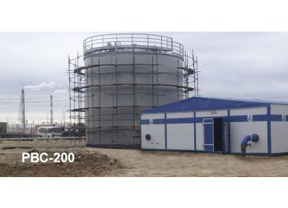 Резервуар вертикальный стальной РВС-200