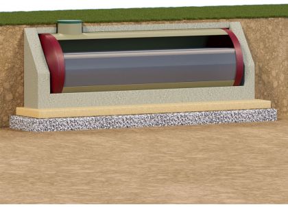 Гринлос Пожарный резервуар 30-2000 стеклопластиковый