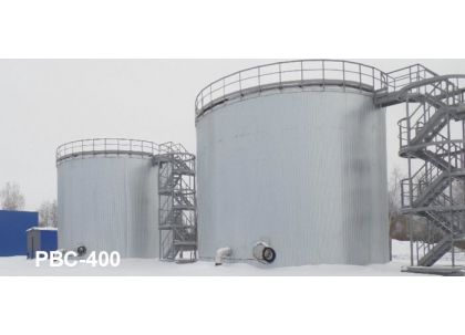 Резервуар вертикальный стальной РВС-400