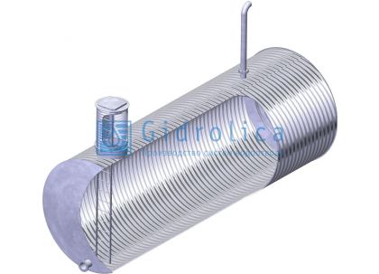 Металлический резервуар Gidrolica Tank Water Spirel 8300х15100мм