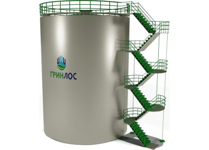 ГРИНЛОС Емкость стальная 2000 м3 вертикальная наземная