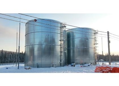Резервуар стальной вертикальный РВС-3000