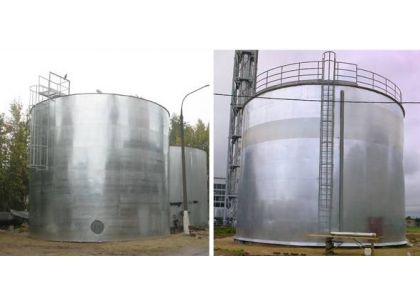 Резервуар стальной РВС 1000