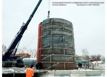 Резервуар вертикальный стальной РВС 300