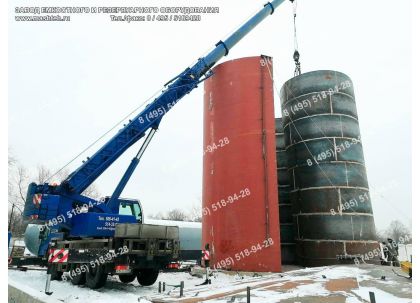 Резервуар вертикальный стальной РВС 300