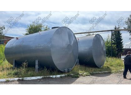 Резервуар стальной горизонтальный РГС-60