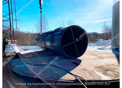 Резервуар вертикальный стальной РВС 400