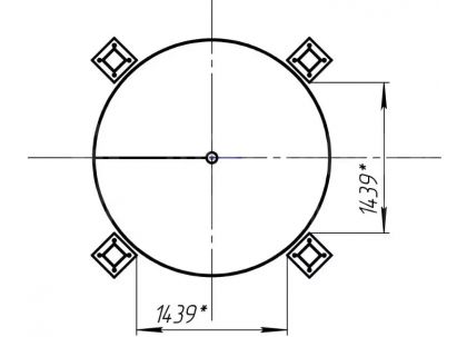 Емкость металлическая 5 м3