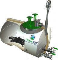 Емкость ГРИНЛОС Емкость стальная 3 м3 горизонтальная наземная с подогревом