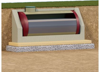 Гринлос Пожарный резервуар 40-2500 стеклопластиковый