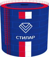 Емкость Цельносварной сборный резервуар РВС 600 м