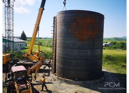 Резервуар вертикальный стальной РВС 700