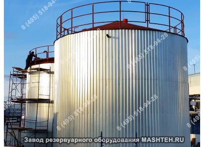 Резервуар вертикальный стальной РВС 300