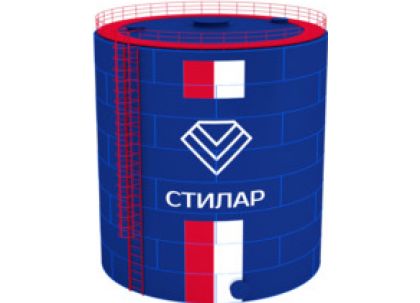 Сборный резервуар вертикальный стальной РВС 300